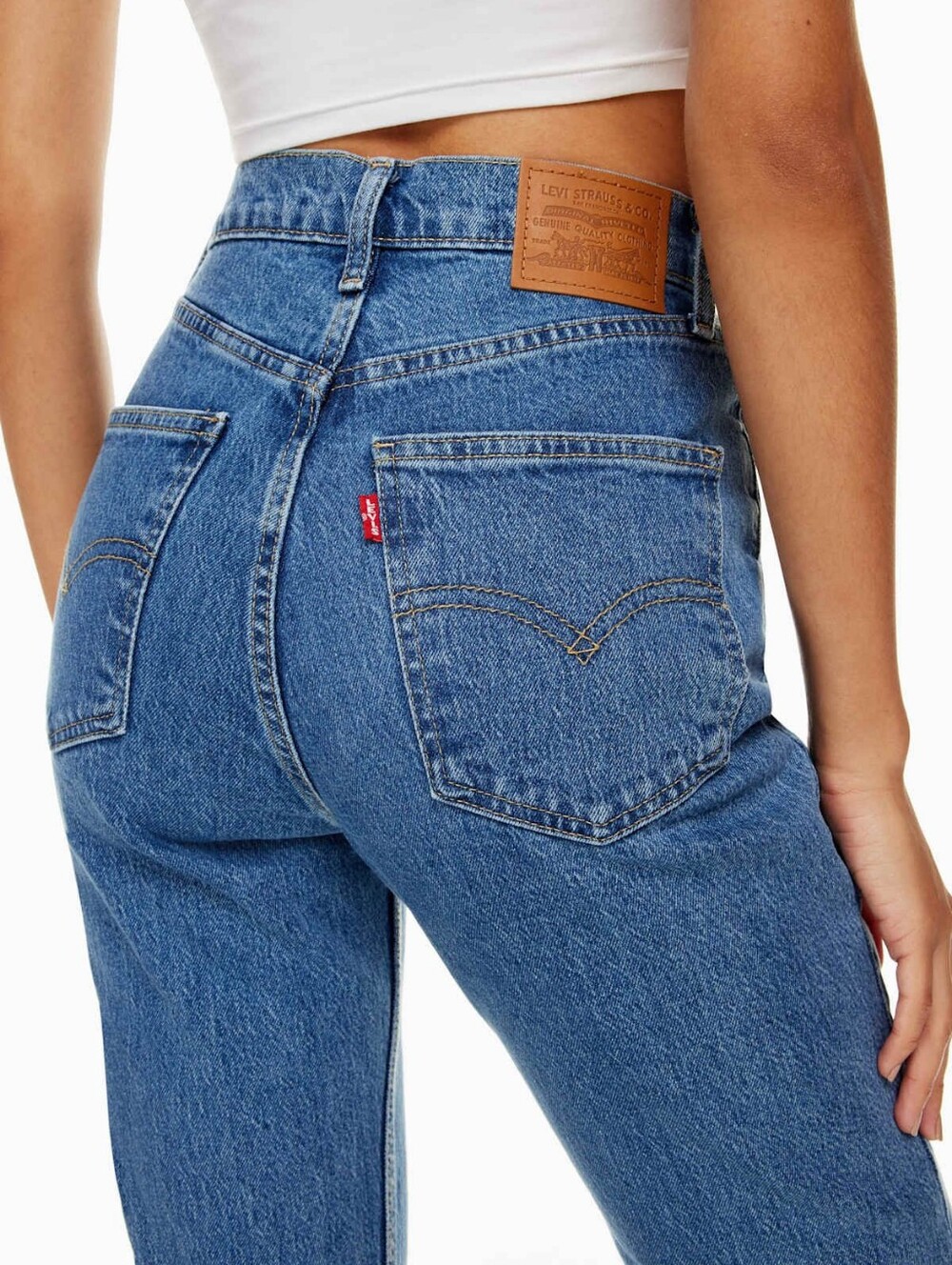 Levi's '70s High Flare Jean 30W 32L In Sonoma Walks (Medium Wash) - Picture 2 of 10